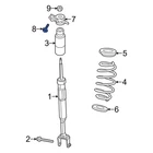 For Dodge Dart 2013-2016 6510115AA Suspension Shock Absorber Mounting Bolt New. Price: $16.08.