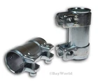 2X Pipe Connector 50MM Exhaust Clamp 50X54.5X125 Universal Double 50X125MM Neu. Price: $18.50.
