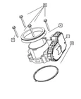 Genuine Mopar Hex Screw And Washer 6508671AA New. Price: $21.04.