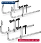 Bar Clamps 4-PACK, 12-INCH Light-duty Drop Forged Steel (450 Lbs) New. Price: $64.73.