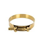 Mishimoto 3 Inch Stainless Steel T-bolt Clamps Gold New. Price: $28.55.