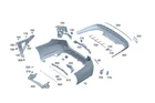 Genuine Mercedes-benz Retaining Plate 214-885-64-03 New. Price: $64.40.