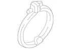Genuine Jaguar Catalytic Converter Clamp J9C26115 New. Price: $44.69.