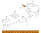Gm Oem 16-20 Envision Exhaust Components-muffler Pipe Hanger 23212856 New. Price: $43.02.
