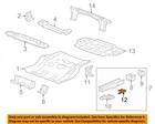 Gm Oem 12-15 Captiva Sport Rear Body Floor Rails-hanger 96474255 New. Price: $51.12.
