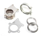 T3/T4 5BOLT TO2.5"ID V-band Steel Adapter +CLAMP+2 FLANGES+1XGASKET Combo New. Price: $47.03.