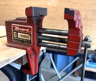 Good Vintage 2 3/8" Wizard #4H4833 Western Auto Made Usa Clamp-on Bench Vise Used. Price: $14.98.