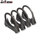 Pack Of 4 Emusa Universal 3" Id Tail Pipe Metal Mild Steel Bolt Muffler Clamp New. Price: $24.98.