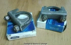 Nos Ford Boss 429 Heat Tube Clamps! Genuine Kkx Assembly Line Mint!. Price: $494.00.