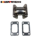 Emusa 1X 45 Degree T3 4-BOLT Turbo Charger Flange Conversion Adapter + 2X Gasket New. Price: $34.99.