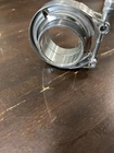 Evil Energy Band Clamp With Flange Female Stainless 2.5", Silver New. Price: $40.55.