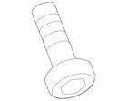 Genuine Volkswagen Damper Bolt N-911-175-02 New. Price: $18.68.