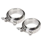 Lokocar 2.5 Inch Id V Band Clamp With Flange Female Stainless Steel 2PCS New. Price: $36.99.