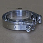 1.5INCH Stainless Steel V-band Clamp 304 M/f Flange Exhaust Downpipe Vband New. Price: $18.60.