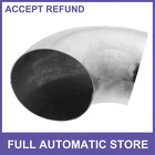 Universal Od 5" 90 Mandrel Bend Elbow SS304 Stainless Steel Exhaust Tube Pipe New. Price: $28.24.