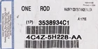 Blue Diamond Parts Muffler Hanger Rod Number - 4C4Z5H228AA Ford New. Price: $27.99.