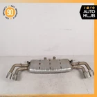 15-18 Porsche Cayenne 958 Turbo 4.8L Quad Exhaust Muffler Assembly Oem Used. Price: $830.00.
