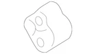 Genuine Nissan Exhaust System Hanger 20651-3LM1A New. Price: $13.28.