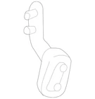 Genuine Mercedes-benz Suspension Exhaust Gas Line 212-490-31-37 New. Price: $34.65.