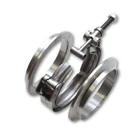 Vibrant T304 V-band Flange Assembly For 2-3/8IN O.d. Tubing Incl New. Price: $128.68.
