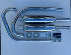 Triumph Unit 650 T120 TR6 Exhaust Pipe Muffler 70-5866 Kit 1963-70 Complete New. Price: $578.95.