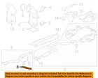 Gm Oem 16-24 Lacrosse Exhaust Components-front Pipe Bracket 23156337 New. Price: $64.49.
