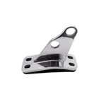 Peterbilt Stainless Angled Lower Exhaust Bracket New. Price: $85.54.