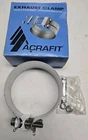 Acrafit 5" Steel Lap Joint Round Exhaust Clamp Heavy Duty Band New. Price: $19.44.