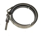 V-band Stainless Steel Clamp 4.5 Inch 115MM 304 Exhaust Pipe Used. Price: $29.00.