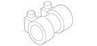 Genuine Ford Clamp Muffler Pipe To Branch 18-23 Focus Transit Cmax EU2Z5A231B Oe New. Price: $46.79.