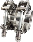 Sets 2.5INCH Quick Release V Band Clamp 304 Stainless Steel For Turbo Downpipe New. Price: $39.00.