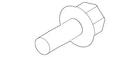 Genuine Ford Deck Lid Hinge Bolt W500024S439 New. Price: $8.40.