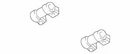 Genuine Volkswagen 1999-2005 Passat Rear Exhaust Muffler Clamp 191-253-141 New. Price: $34.05.