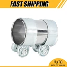 One Exhaust Pipe Sleeve Connector Clamp Coupler For Seat Toledo Ibiza Universal New. Price: $43.99.