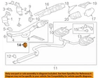 Gm Oem Exhaust-muffler & Pipe Insulator 13276148 New. Price: $9.10.