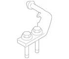 Genuine Mazda Exhaust System Hanger Bracket LF45-40-380 New. Price: $17.63.