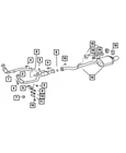 Genuine Mopar Exhaust Isolator 5101232AA New. Price: $7.76.