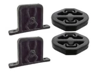 Set Of 4 Exhaust Hanger (rear + Front) Febi Bilstein For Bmw Brand New. Price: $45.50.