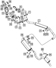 Genuine Mopar Exhaust Hanger Bracket 68160909AA New. Price: $40.62.