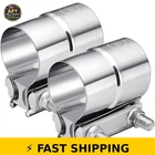 Evil Energy 2.5'' Exhaust Clamp - Stainless Steel 2PCS New. Price: $41.99.