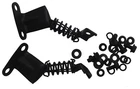 New 1990-2013 Corvette C4 Rear Exhaust Rh & Lh Hangers, Gm 10258672, 10258673. Price: $62.00.