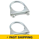 Qwork U-bolt Muffler Tip Exhaust Hook 2.5" Od Carbon Steel Pack New. Price: $25.99.