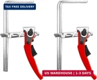 Qwork Ratcheting Table Clamp, 2 Pack Quick Release Bar With 6-5/16" Capaci New. Price: $53.03.