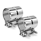 3" Exhaust Clamp, Stainless Steel Lap Joint Band For Muffler & Tubing 2PCS New. Price: $23.15.