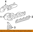 Gm Oem 07-10 Aura,malibu System Manifold-exhaust Brace 12577548 New. Price: $34.35.
