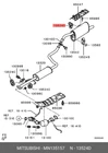 Genuine Oe Exhaust Pipe Support MN135157 For Mitsubishi MN13-5157 Neu. Price: $12.64.