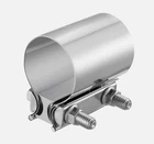 Speedwow 2.5 Inch Stainless Steel Exhaust Clamps, Butte Joint,set Of 2, New. Price: $12.99.