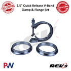REV9 3.5" Release V-band Clamp & Flange Set Stainless Steel #AC-077-QUICK New. Price: $51.00.