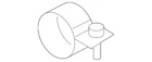 Genuine Jaguar Intermediate Pipe Clamp T4A6806 New. Price: $20.90.
