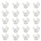 Pex Pipe Clamps 3/4 Inch 20MM White Plastic U-hook Support Hangers 100 Pcs New. Price: $19.74.
